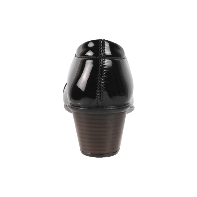 Mochi Women Black Formal Slip-Ons (SKU: 31-336-11-37)