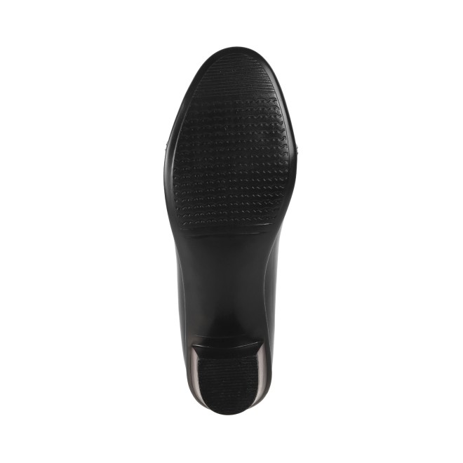 Mochi Women Black Formal Slip-Ons (SKU: 31-336-11-37)