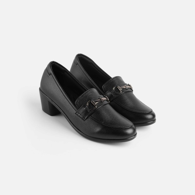 Mochi Women Black Formal Slip-on (SKU: 31-338-11-36)