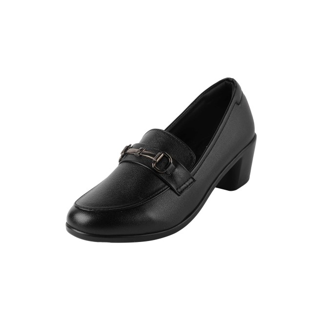 Mochi Women Black Formal Slip-on (SKU: 31-338-11-36)