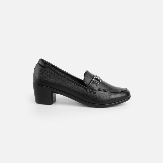 Mochi Women Black Formal Slip-on (SKU: 31-338-11-36)
