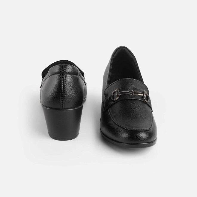 Mochi Women Black Formal Slip-on (SKU: 31-338-11-36)