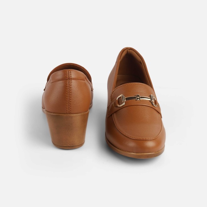 Mochi Women Tan Formal Slip-on (SKU: 31-338-23-36)