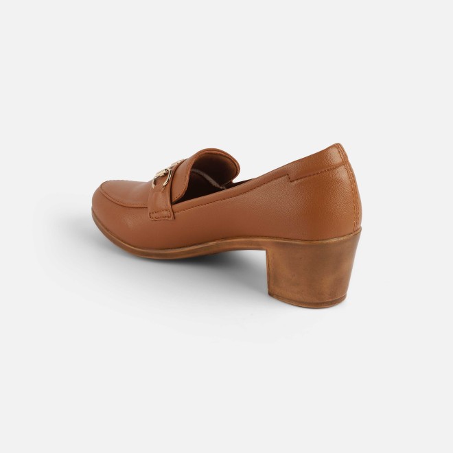 Mochi Women Tan Formal Slip-on (SKU: 31-338-23-36)