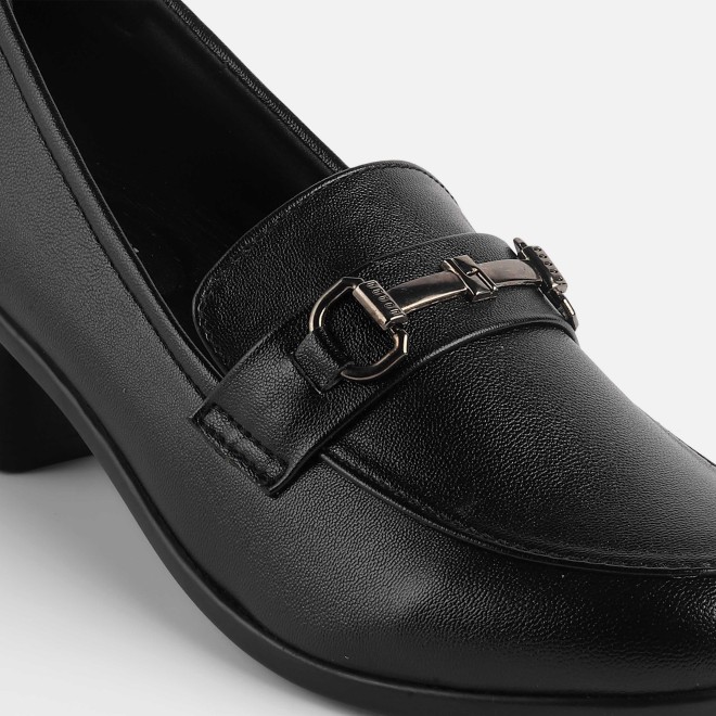 Mochi Women Black Formal Slip-on (SKU: 31-338-11-36)
