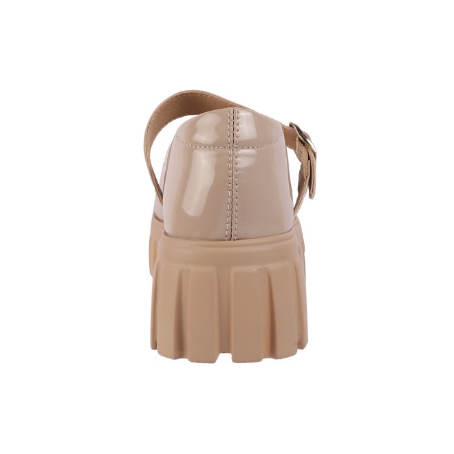 Mochi Women Beige Casual Slip-Ons (SKU: 31-340-20-41)