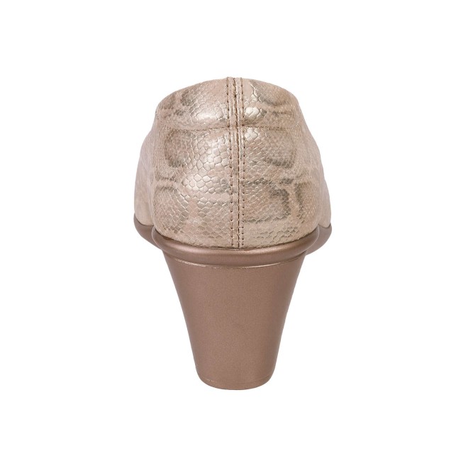Mochi Women Gold Casual Ballerinas (SKU: 31-342-15-38)