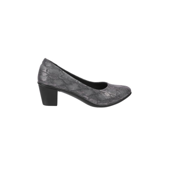 Mochi Women Gun-metal Casual Ballerinas (SKU: 31-342-29-38)