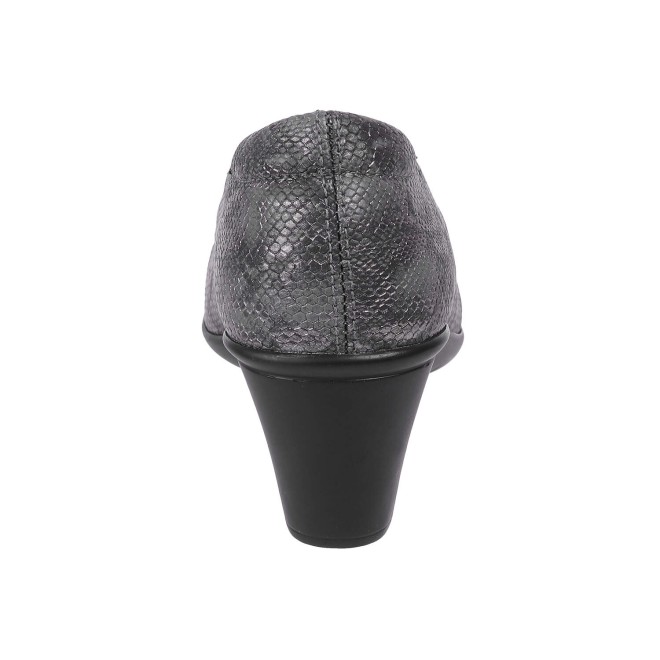 Mochi Women Gun-metal Casual Ballerinas (SKU: 31-342-29-38)