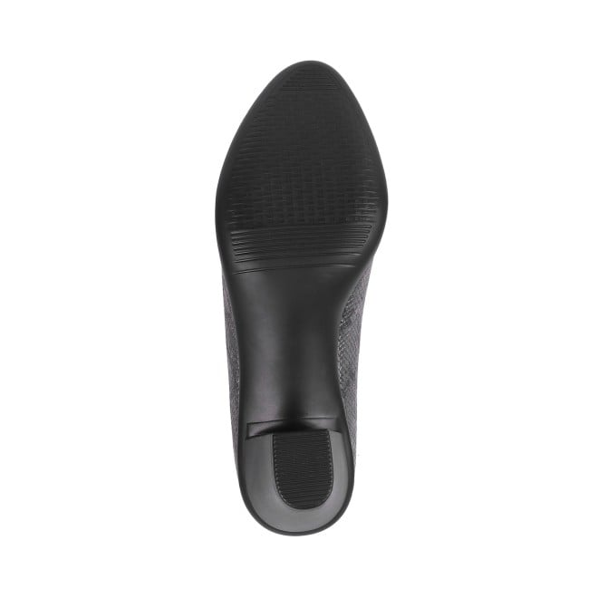 Mochi Women Gun-metal Casual Ballerinas (SKU: 31-342-29-38)