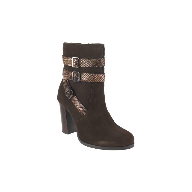 Mochi Women Brown Party Boots (SKU: 31-352-12-36)