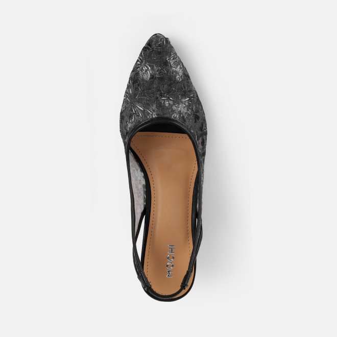 Mochi Women Black Casual Sandals (SKU: 31-438-11-36)