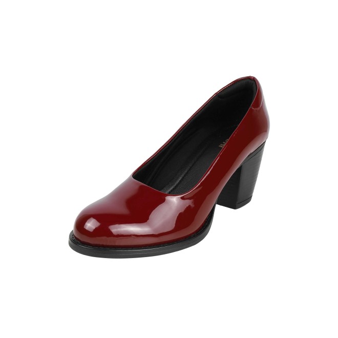 Mochi Women Maroon Formal Pumps (SKU: 31-444-44-40)