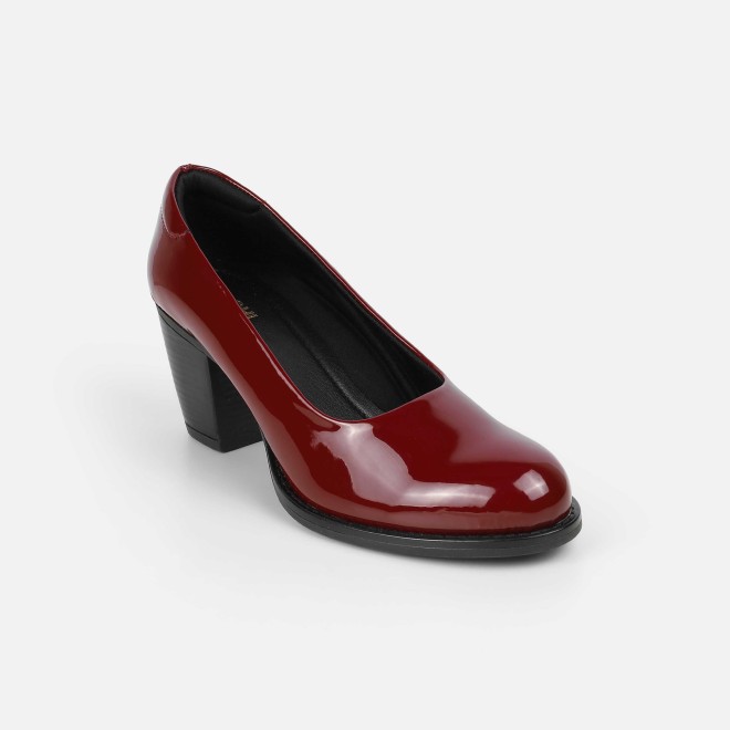 Mochi Women Maroon Formal Pumps (SKU: 31-444-44-40)