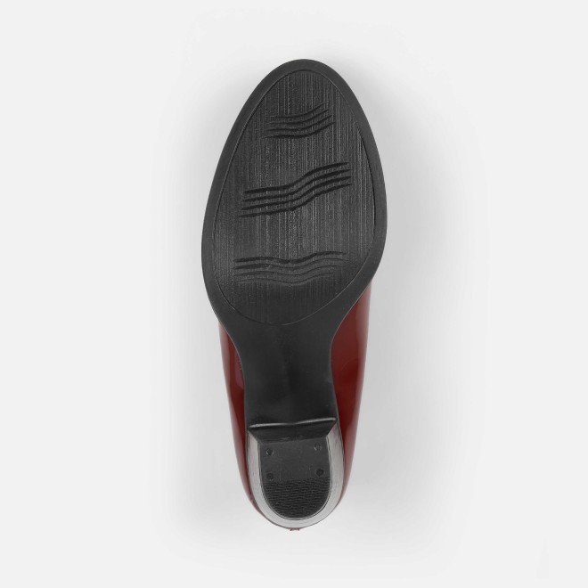 Mochi Women Maroon Formal Pumps (SKU: 31-444-44-40)