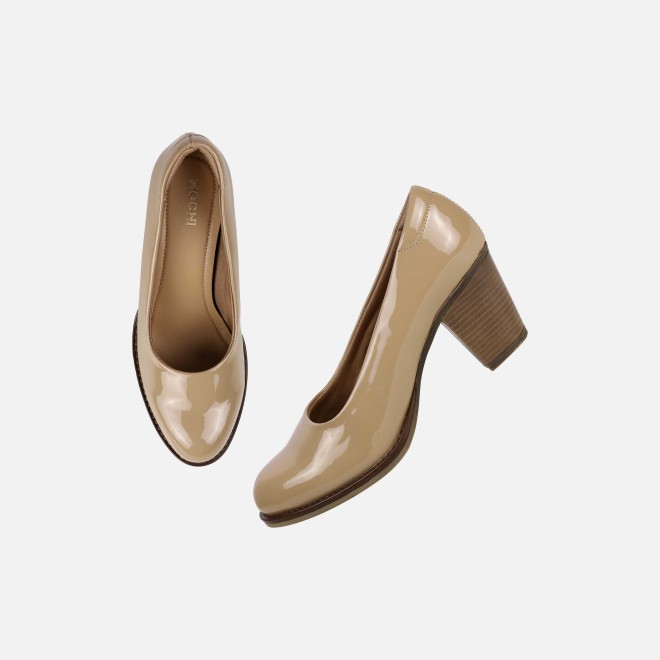 Mochi Women Beige Formal Pumps (SKU: 31-444-20-36)