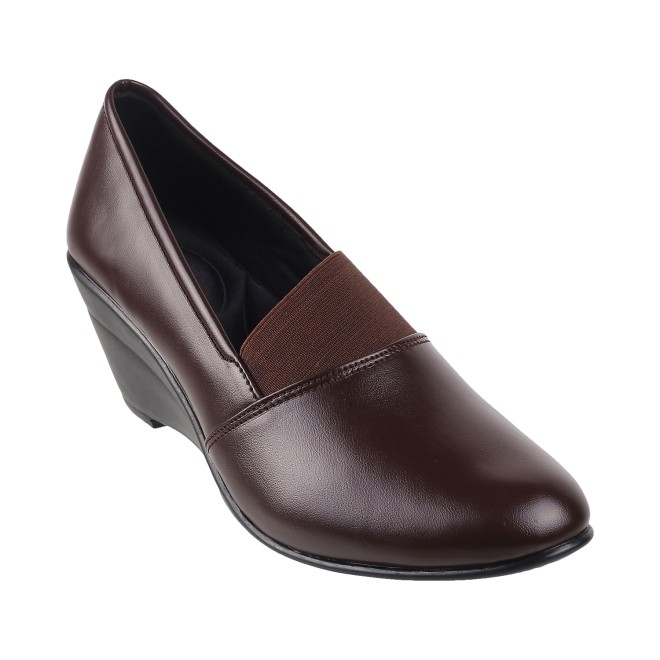 Mochi Women Brown Formal Pumps (SKU: 31-4801-12-36)