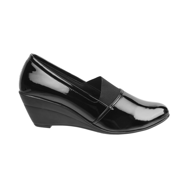 Mochi Women Black-Pat Formal Pumps (SKU: 31-4801-31-36)