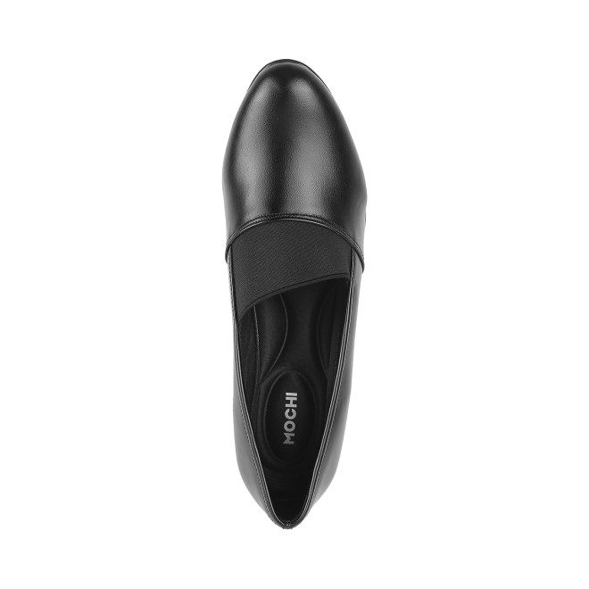Mochi Women Black Formal Pumps (SKU: 31-4801-11-36)