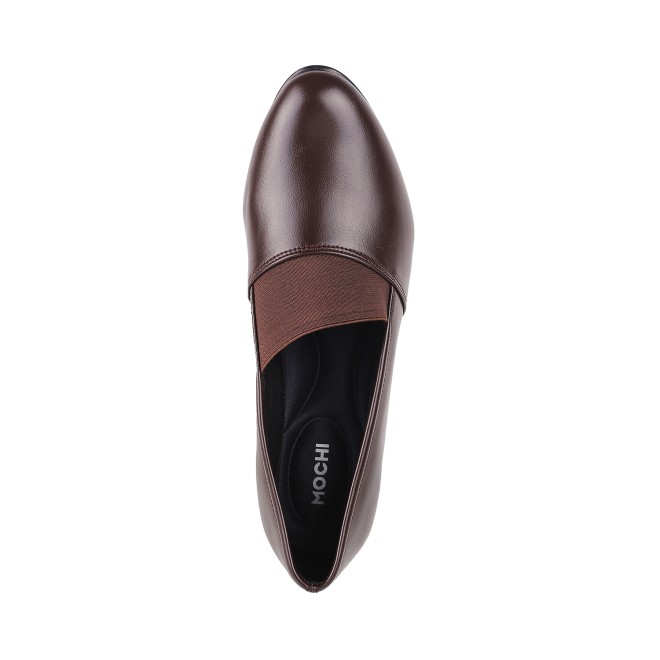 Mochi Women Brown Formal Pumps (SKU: 31-4801-12-36)