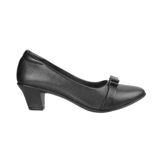 Mochi Women Black Formal Pumps (SKU: 31-4802-11-36)