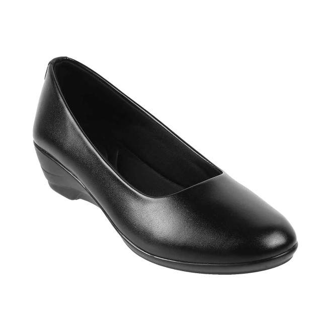 Mochi Women Black Formal Ballerinas (SKU: 31-4803-11-37)