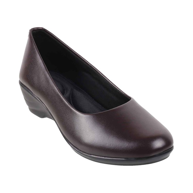 Mochi Women Brown Formal Ballerinas (SKU: 31-4803-12-36)