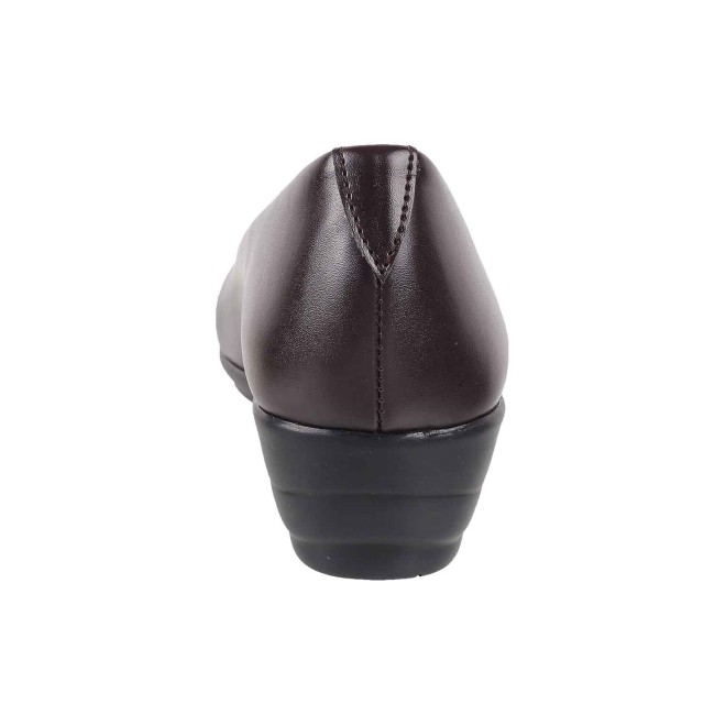 Mochi Women Brown Formal Ballerinas (SKU: 31-4803-12-36)