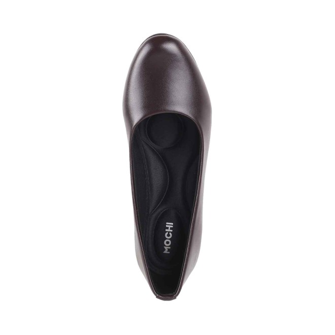 Mochi Women Brown Formal Ballerinas (SKU: 31-4803-12-36)