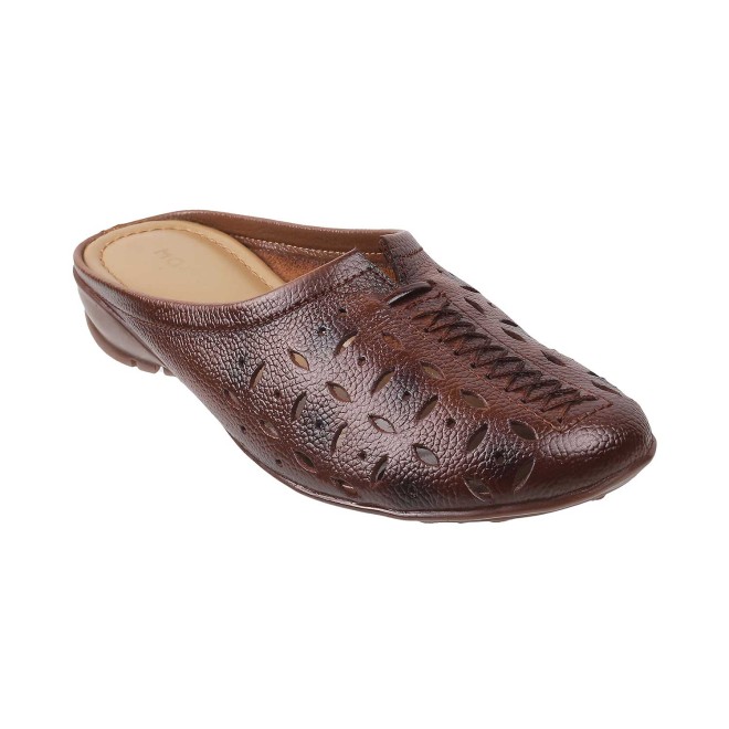 Mochi Women Rust Casual Slip Ons (SKU: 31-4878-91-36)