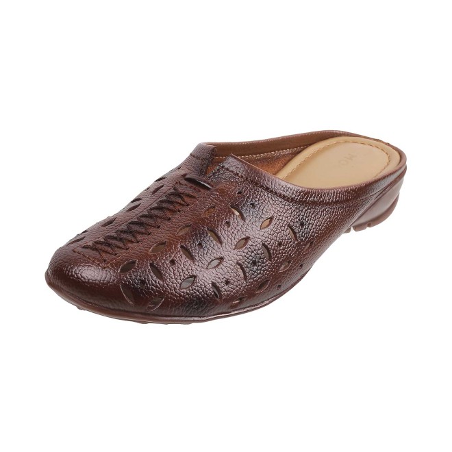 Mochi Women Rust Casual Slip Ons (SKU: 31-4878L-91-42)