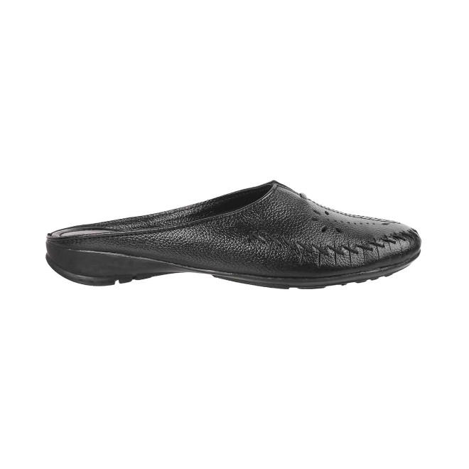 Mochi Women Black Casual Slip Ons (SKU: 31-4930-11-36)