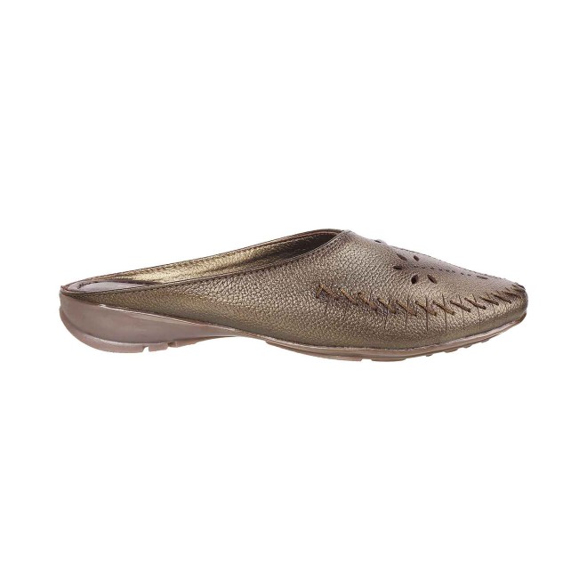Mochi Women Bronze Casual Slip Ons (SKU: 31-4930-46-36)