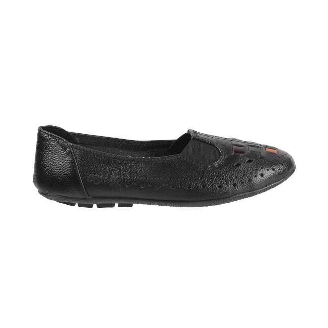 Mochi Women Black Casual Ballerinas (SKU: 31-4932-11-36)