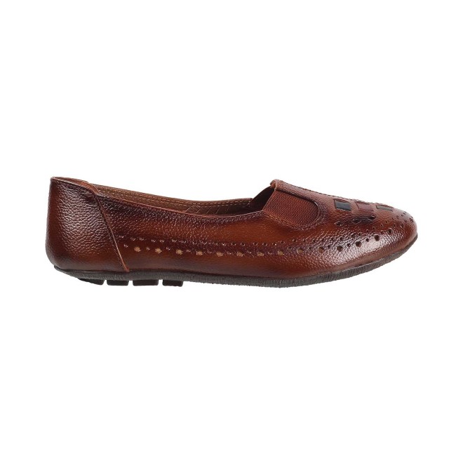 Mochi Women Tan Casual Ballerinas (SKU: 31-4932-23-36)