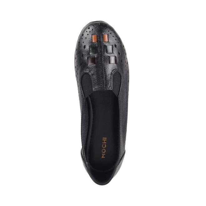 Mochi Women Black Casual Ballerinas (SKU: 31-4932-11-36)
