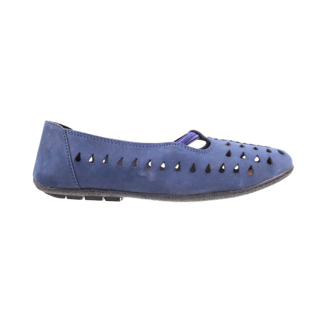 Mochi Women Navy-Blue Casual Ballerinas (SKU: 31-4955-17-36)