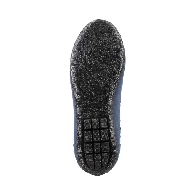 Mochi Women Navy-Blue Casual Ballerinas (SKU: 31-4955-17-36)