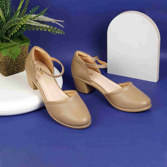 Mochi Women Beige Casual Pumps (SKU: 31-50-20-40)