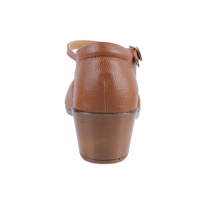 Mochi Women Tan Casual Pumps (SKU: 31-50-23-36)