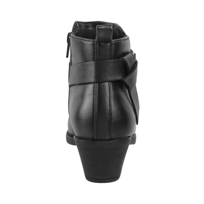 Mochi Women Black Party Boots (SKU: 31-5075-11-36)