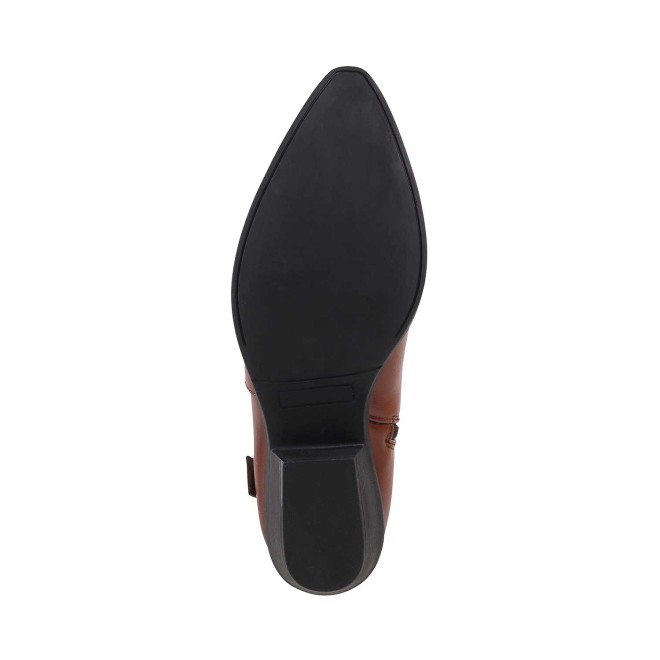 Mochi Women Tan Party Boots (SKU: 31-5075-23-36)