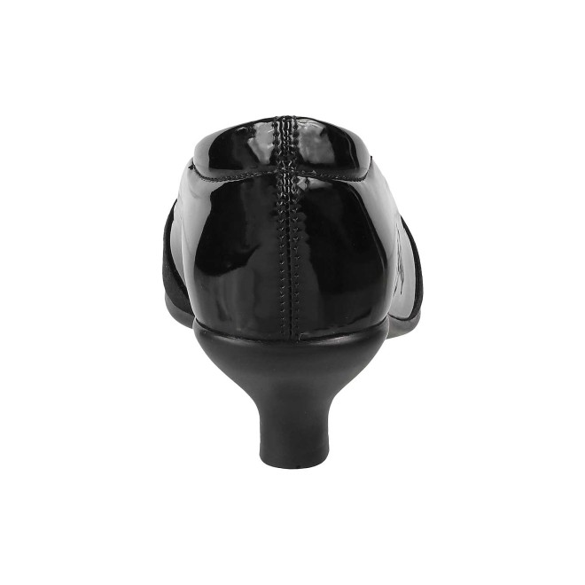 Mochi Women Black Formal Peep Toes (SKU: 31-5141-11-36)