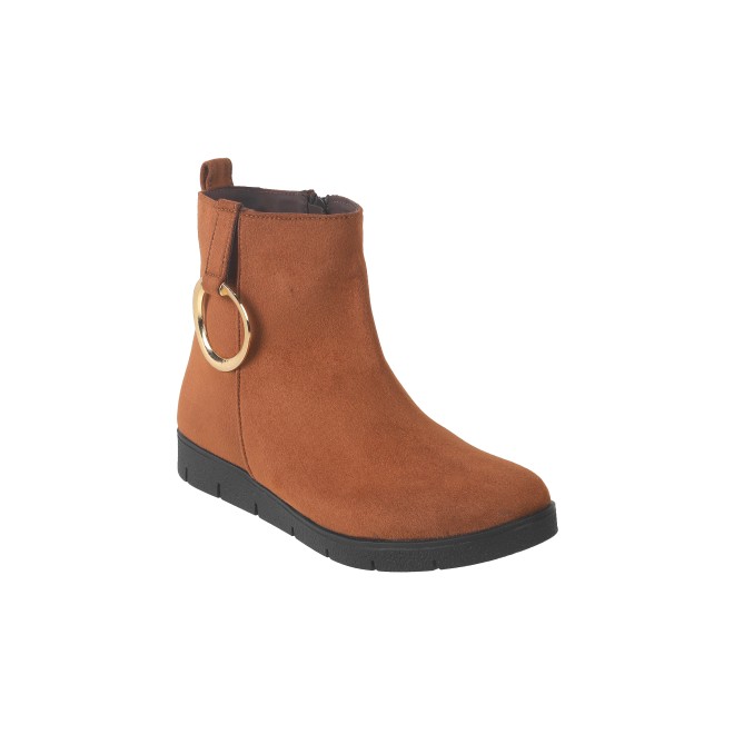 Mochi Women Tan Party Boots (SKU: 31-656-23-37)