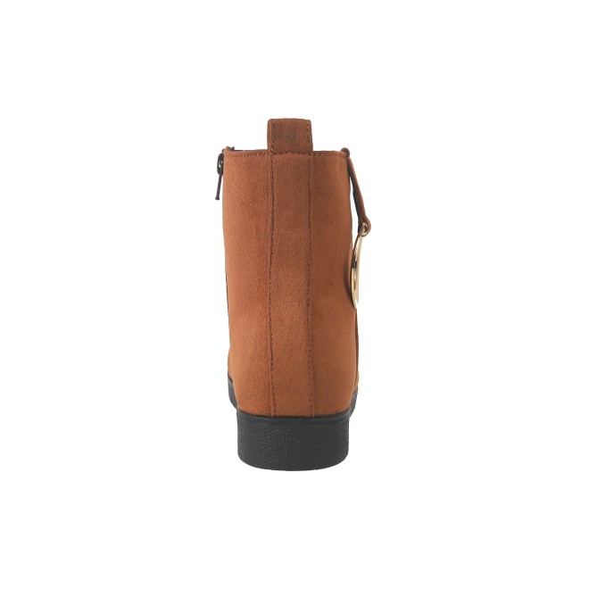 Mochi Women Tan Party Boots (SKU: 31-656-23-37)