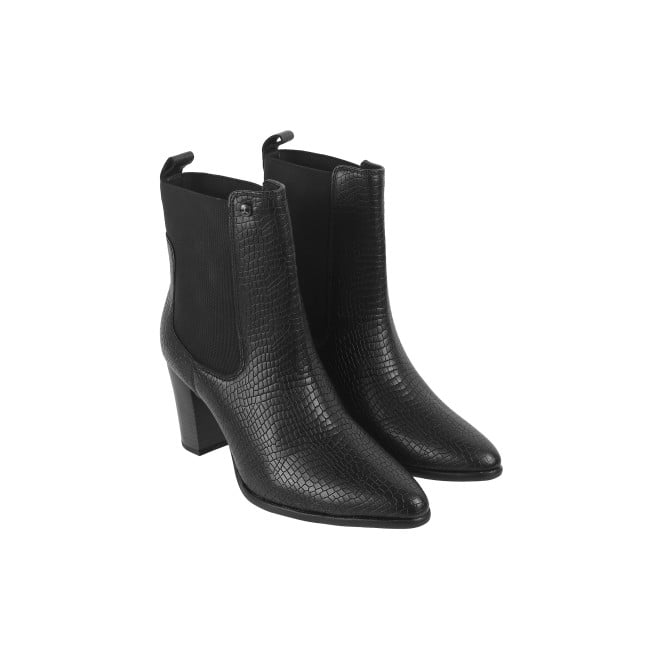 Mochi Women Black Casual Boots (SKU: 31-688-11-36)
