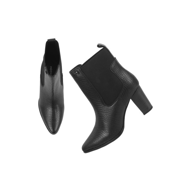 Mochi Women Black Casual Boots (SKU: 31-688-11-36)