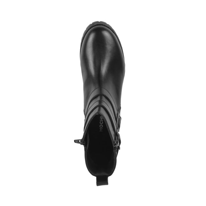 Mochi Women Black Casual Boots (SKU: 31-689-11-36)