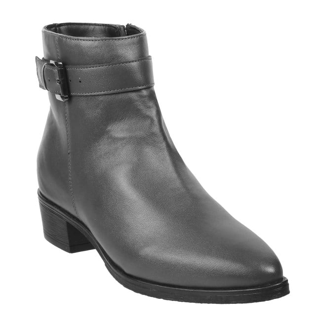 Mochi Women Grey Party Boots (SKU: 31-69-14-36)