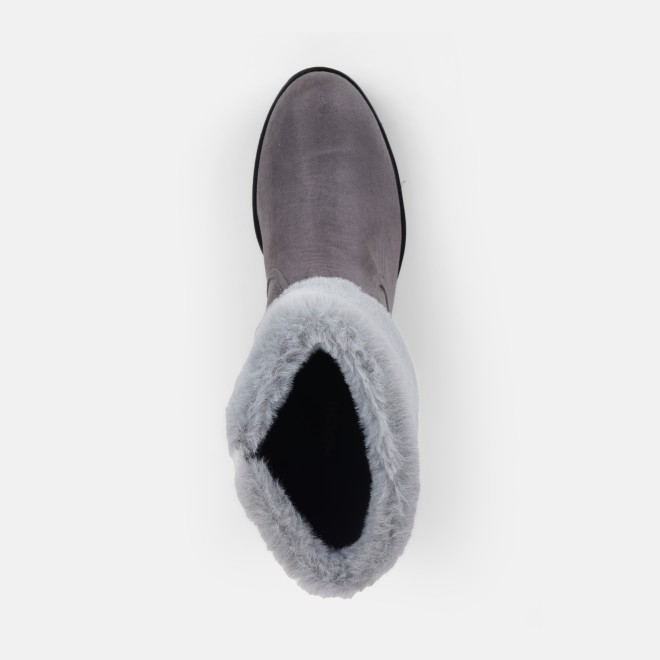 Mochi Women Grey Party Boots (SKU: 31-710-14-36)